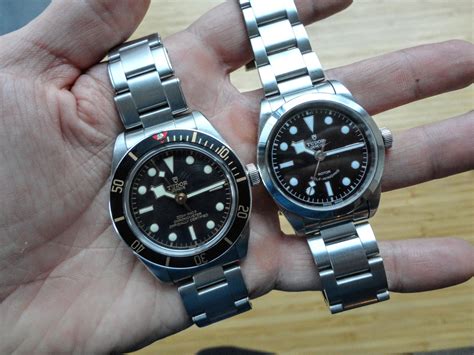 tudor black bay 36 vs 58|tudor black bay 36 dial.